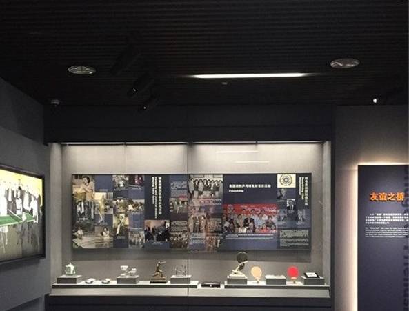 博物館沿墻展柜